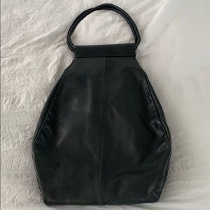 Cos black leather bag